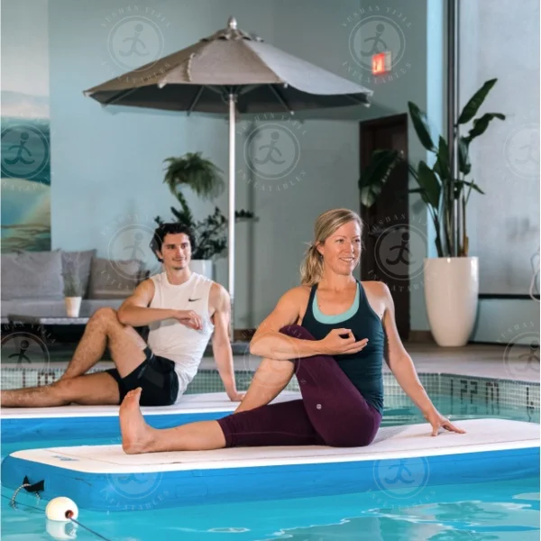 

Water Sports Aquatic Fitness Yoga Mat Air Mattress Inflatable Floating Pool Yoga Board Inflatable Stand Up Paddle Board