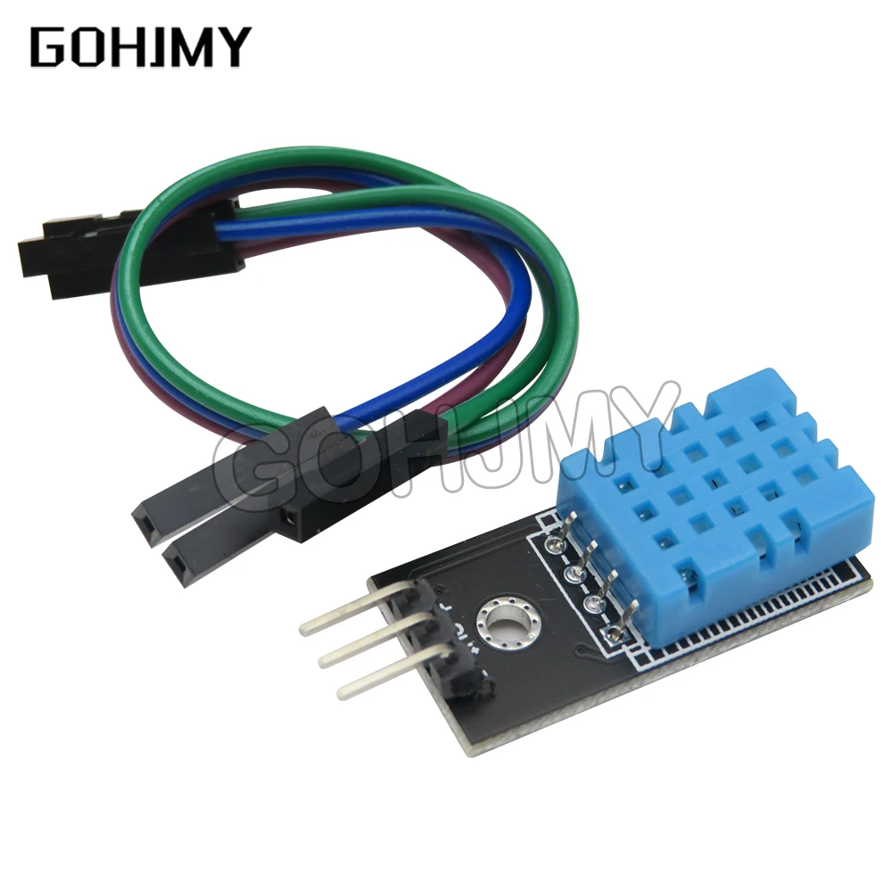 1PCS DHT11 Smart 3pin KY-015 DHT-11 Digital Temperature And Relative Humidity Sensor Module + PCB for Arduino DIY Starter Kit