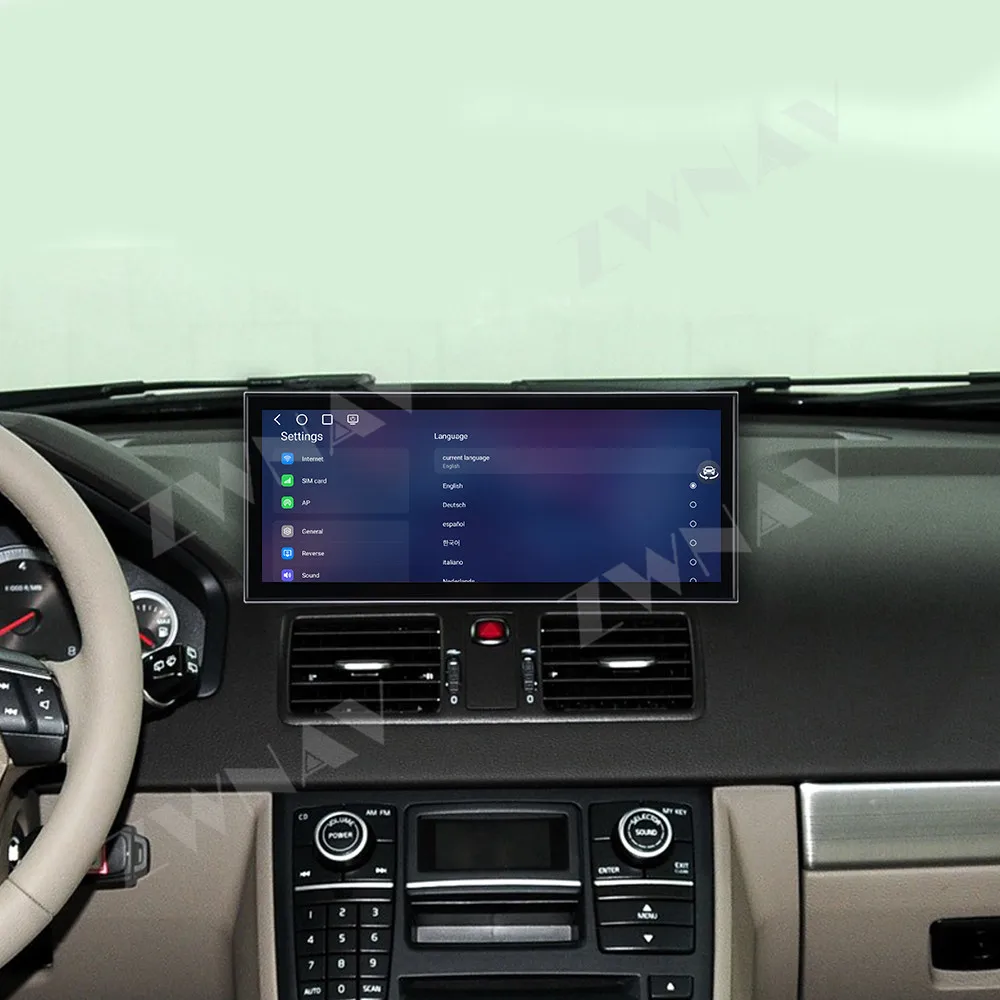 For Volvo XC90 2002-2014 Android 15 15.8 Inch HD Touch Screen Car Gps Multimedia Player Interior Accessories Stereo Head Unit