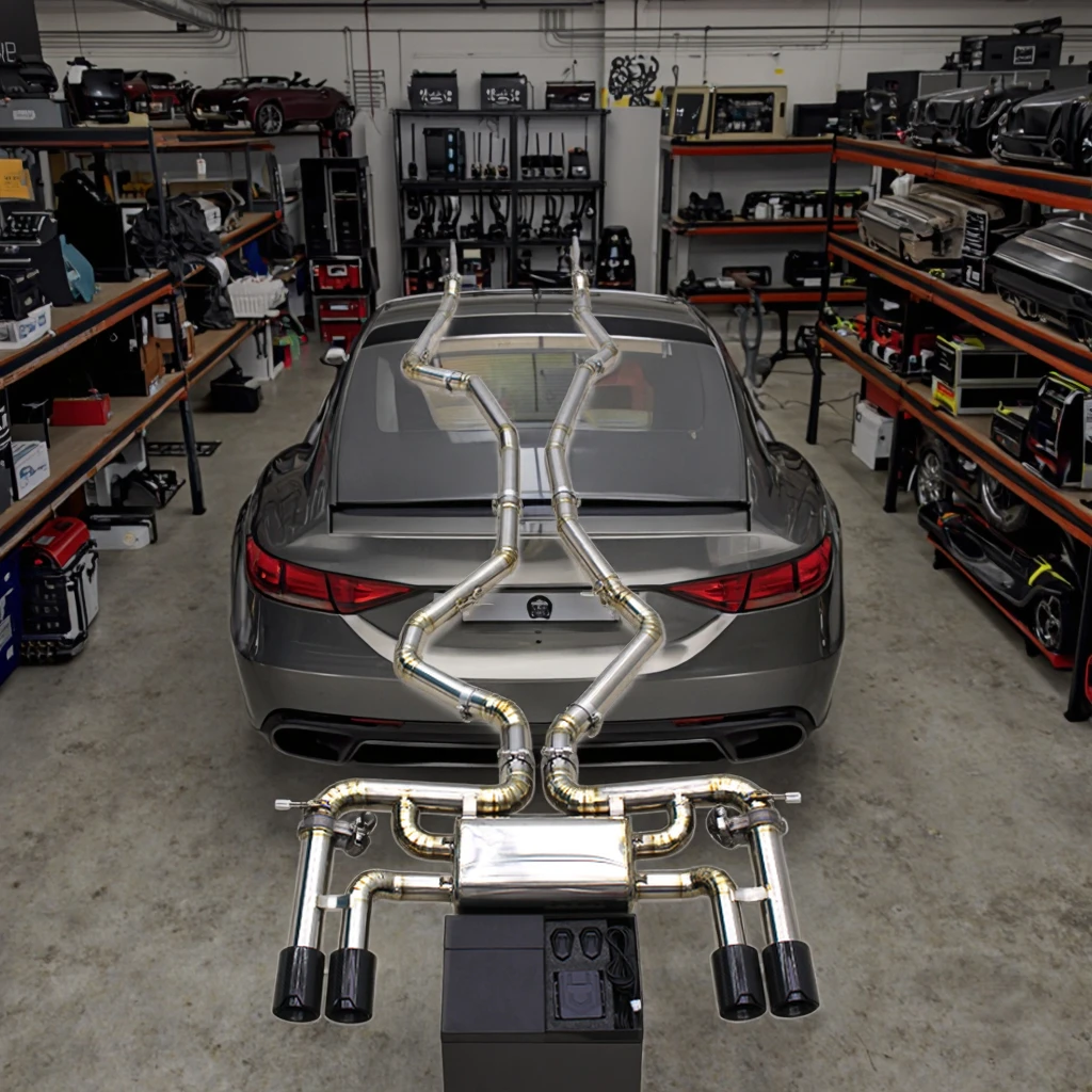 

COC Valvetronic Catback Exhaust Pipe for BMW X5M/X6M F85/F86 4.4TT 2015-2019 Titanium Exhaust System With Remote Control Key