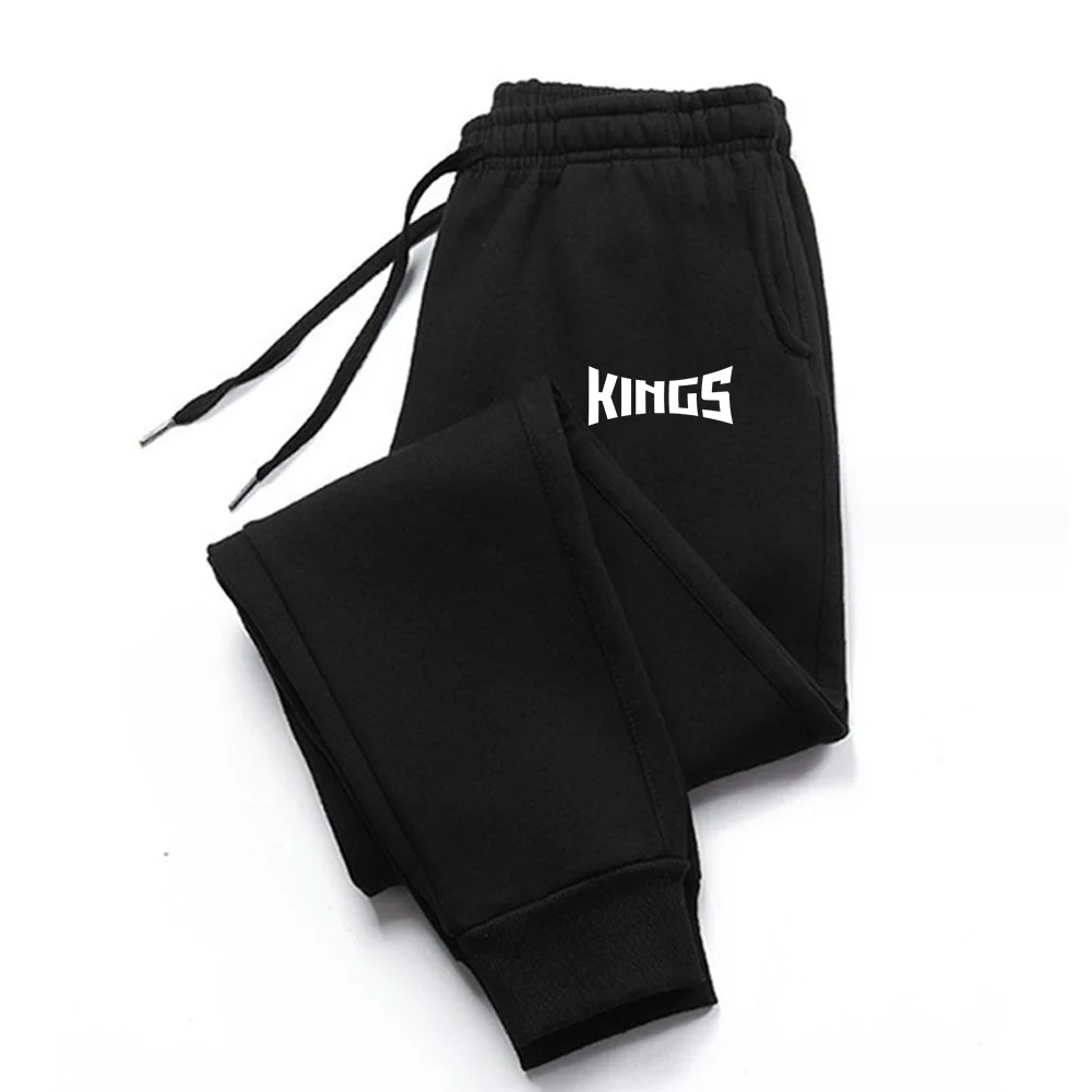 New Design Sports Casual pants Men Fleece Warm Basketball Running Bottoms Unisex comfortable streetwear Homewear autumn winter