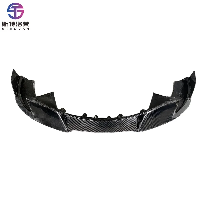 

STLF Used for McLarens 720S Upgrade V-style Carbon Fiber Front Bumper Lip Separator Front Lip Body Kit