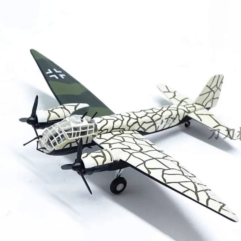 Diecast 1:144 Scale JU-188 German Air Force Alloy Finished Simulation Model Static Decoration Souvenir Gifts For Adult