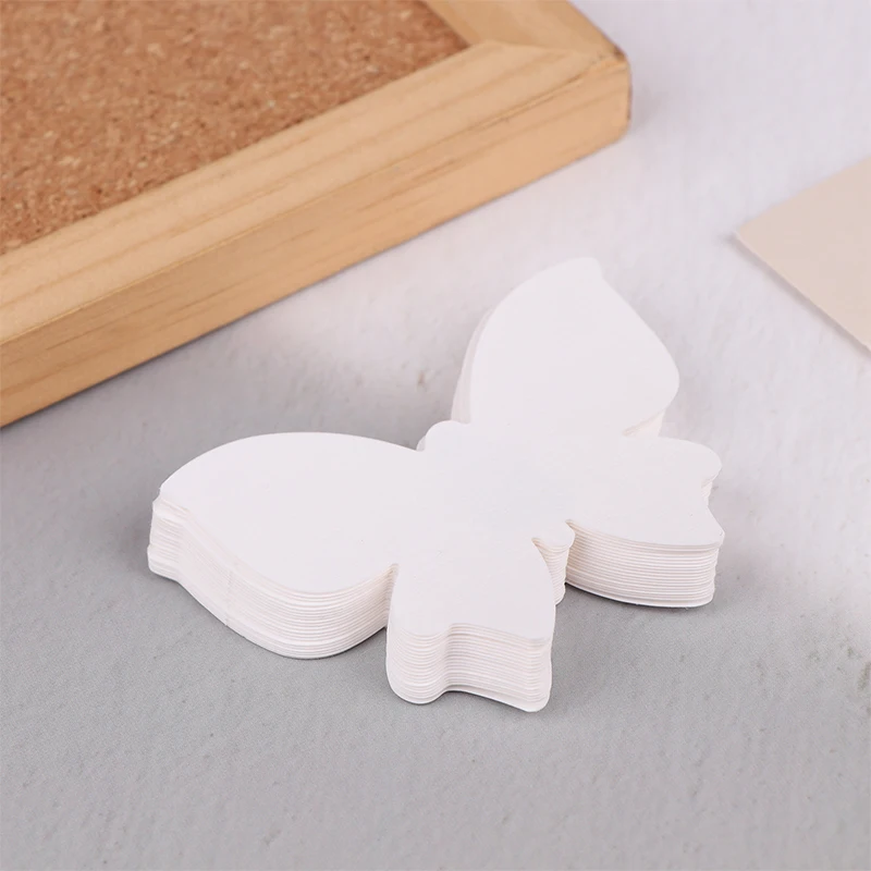 40Pcs Butterfly Shape Perfume Essential Oils Test Paper Strips 70*55mm Aromatherapy Fragrance Testing Strip Accessories