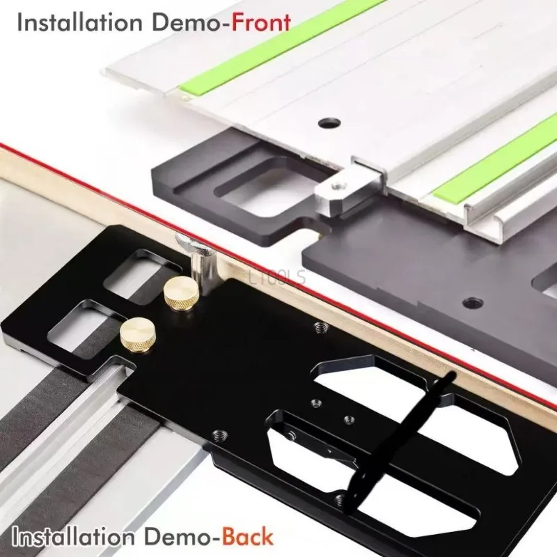 

Электрическая циркулярная пила, гусеничная пила, прямоугольная позиционирующая пластина, деревообрабатывающая направляющая, прецизионная резка, прямоугольная линейка