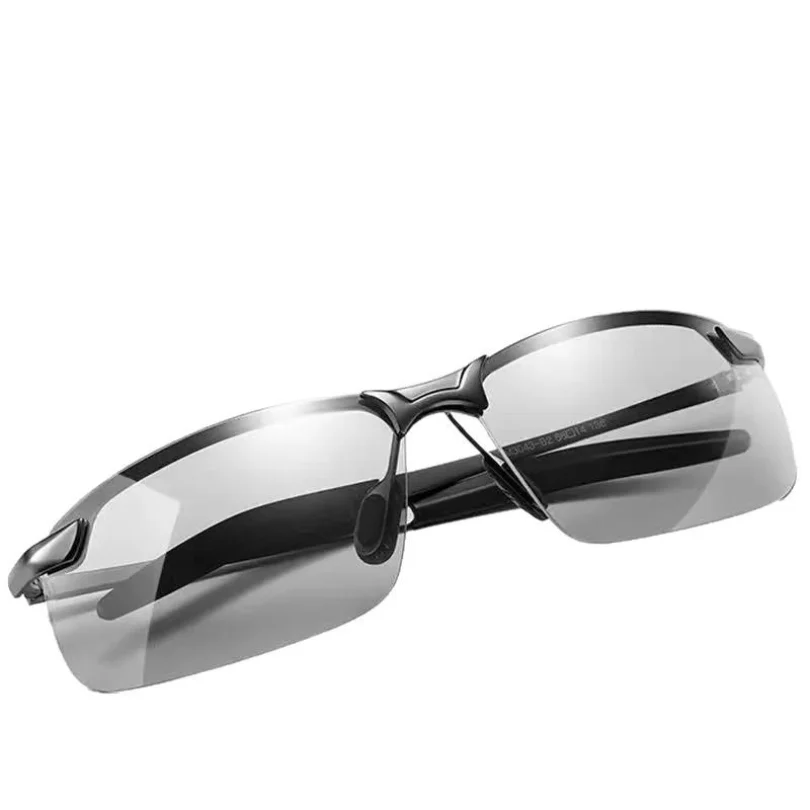 color-changing sunglasses for male drivers, driving glasses, fishing sunglasses, dual-use day and night driving glasses