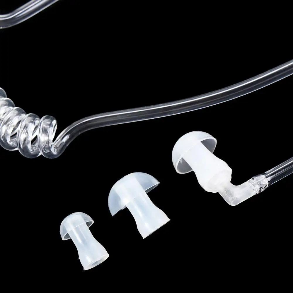 Auricolare Mono con Tubo Acustico, Anti-Polvere e Anti-Radiazione, per Telefono Cellulare, Stile Servizio Segreto