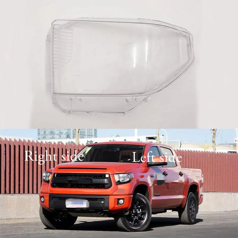 

For Toyota Tundra 2014 2015 2016 2017 Headlight Shell Lamp Shade Transparent Cover Headlight Glass Headlamp Cover