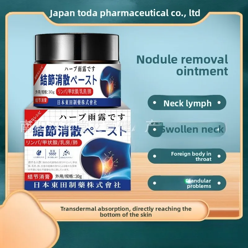 

30 г японского крем для облегчения узла — уменьшает отеки шеи и груди, травяная формула для лимфатического комфорта