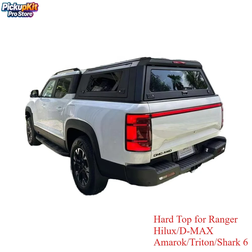 

Tacoma 2024+5.0FT 4x4 Aluminum Canopy for Ranger/Hilux/D-MAX/Amarok/Triton/Shark 6 Offroad