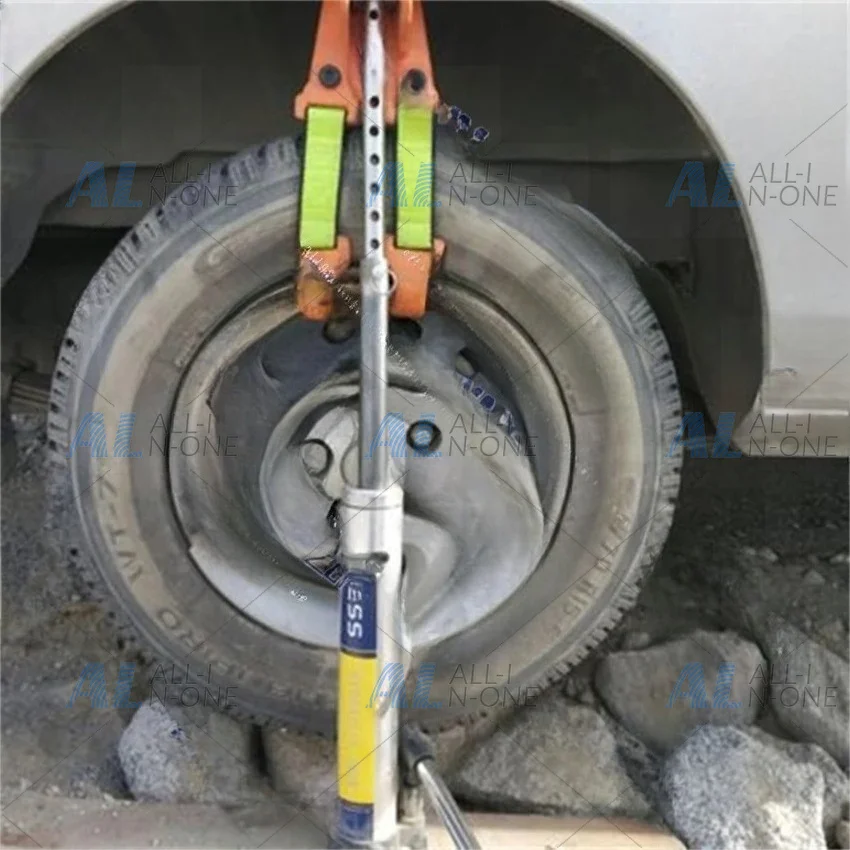 Hydraulic Jack J1741 Off-Road Trap Rescue Jack 3T Lifting Weight Portable Road Rescue Jack Outdoor Tire Replacement Aid