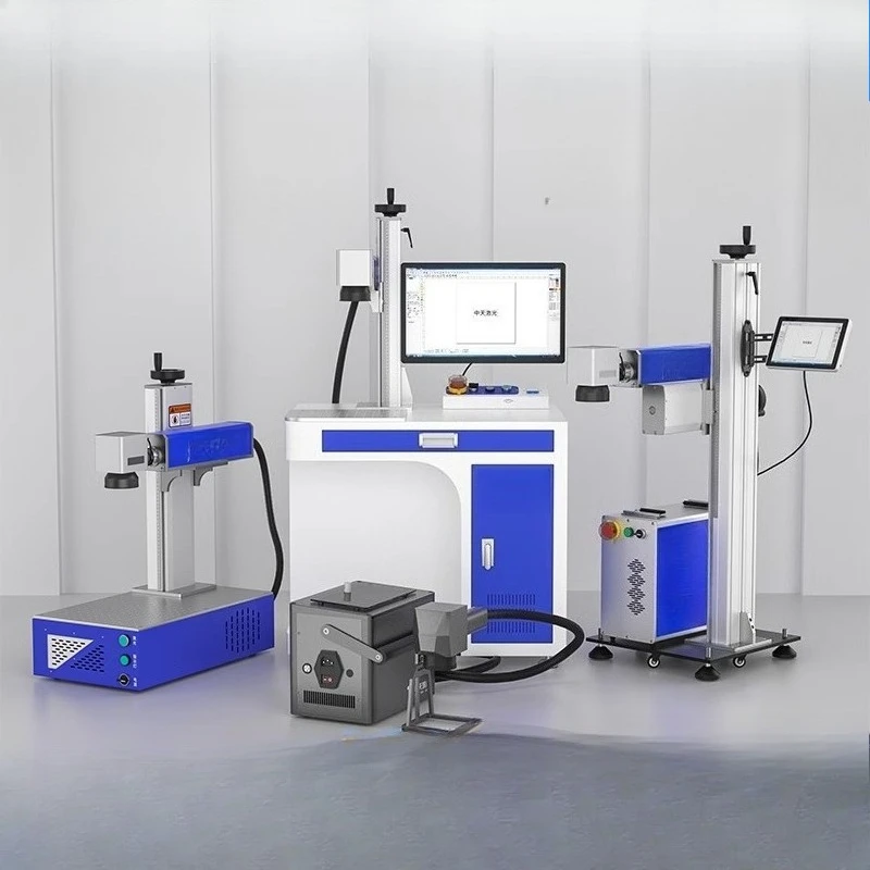 

Laser marking machine Desktop small automatic metal engraving and coding machine Laser ultraviolet fiber engraving machine
