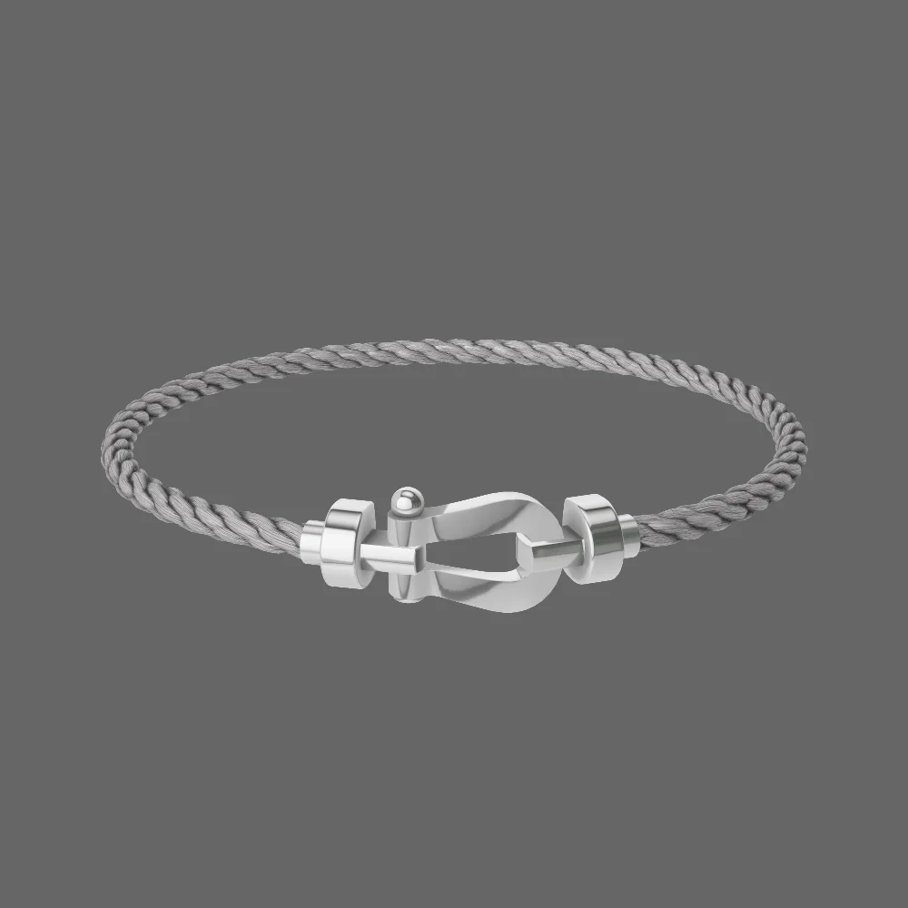 

Высококачественный классический глянцевый браслет-подкова среднего размера 2026 года для повседневного ношения