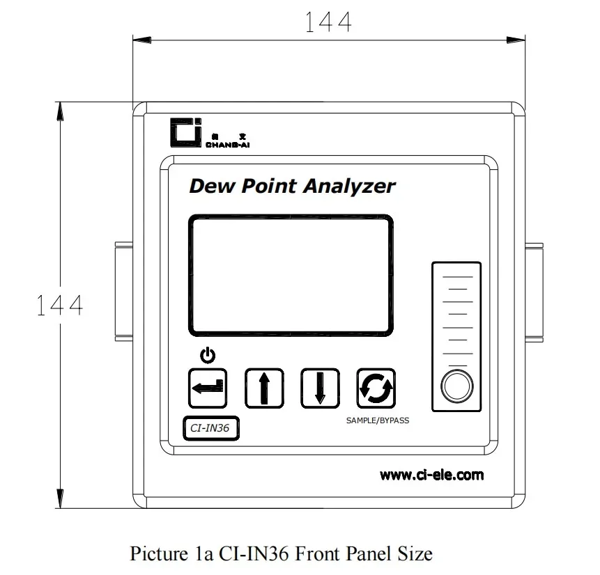 Analyseur de point de rosée CI-PC36