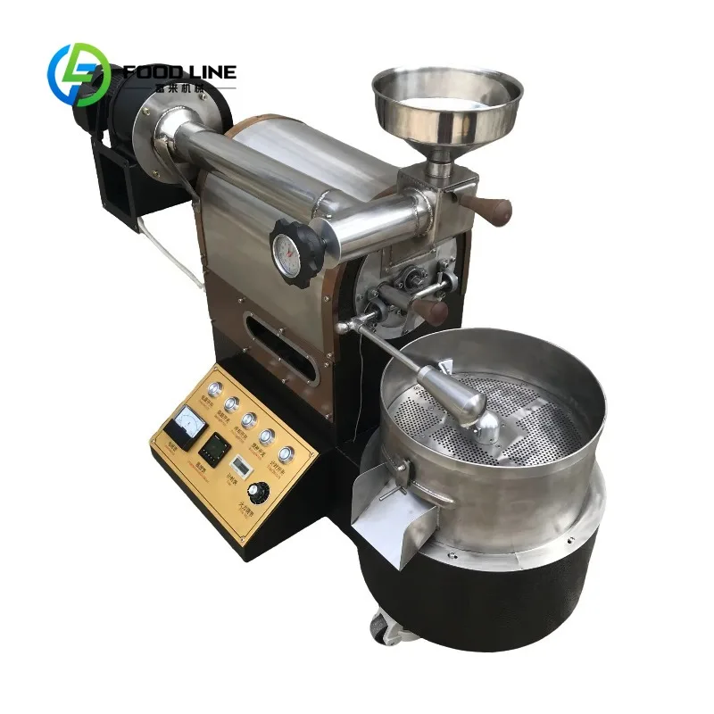 customized 1‑10kg electric drum coffee roaster variable batch for multi‑scene home commercial coffee roasting purchasers