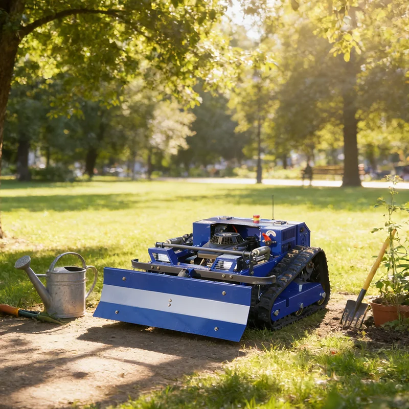 

Индивидуальная машина для очистки ферм от сорняков, гусеничного типа для бездорожья, с интеллектуальным дистанционным управлением и длительным временем работы.