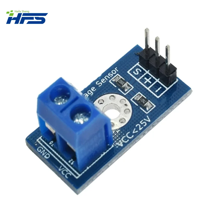 Módulo de detección de voltaje, Sensor de voltaje para Arduino, bloques de construcción electrónicos