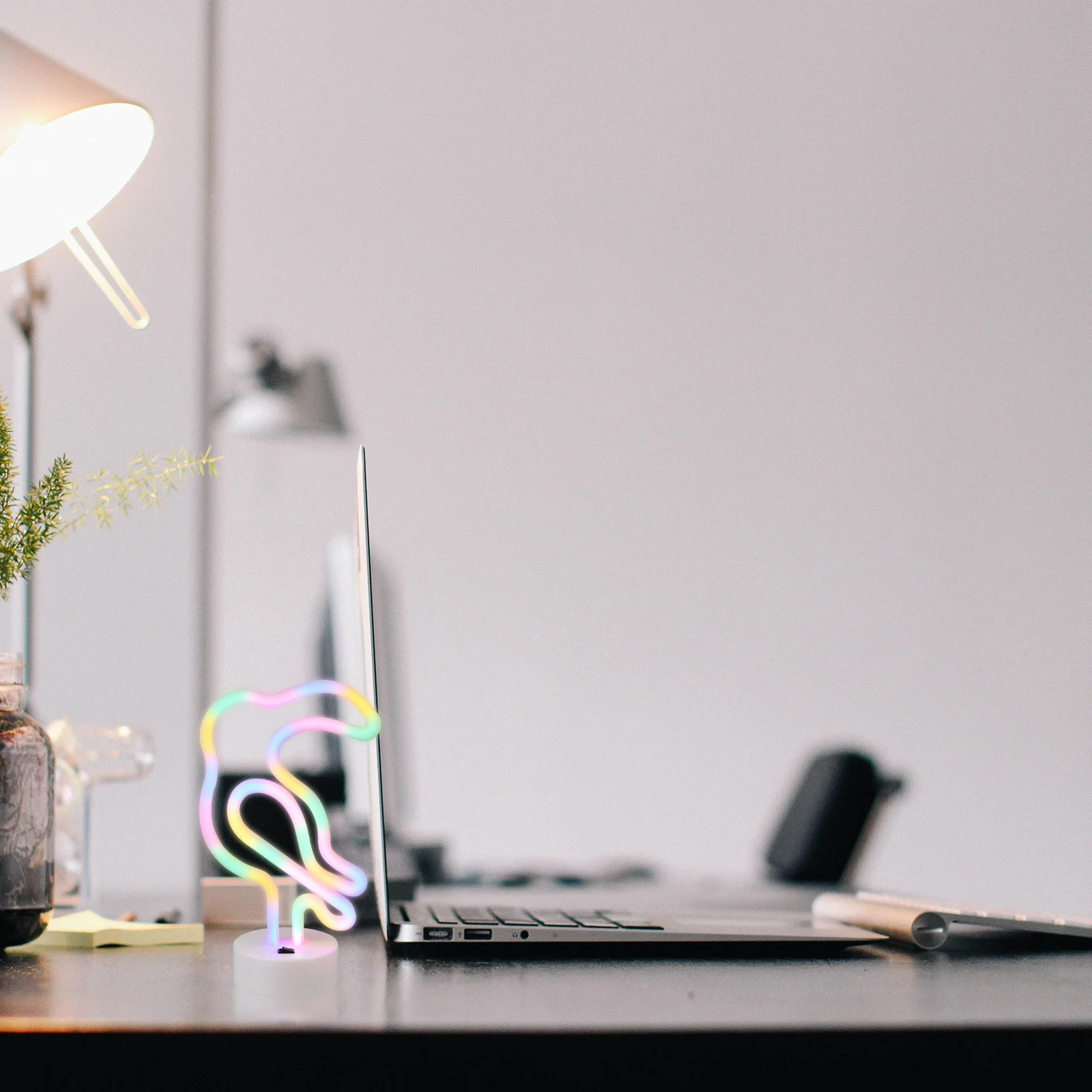 1 قطعة LED ضوء النيون متعدد الأغراض مقاوم للماء مصباح طاولة الزخرفية لغرفة المعيشة نادي بار غرفة المزاج الإضاءة تصميم