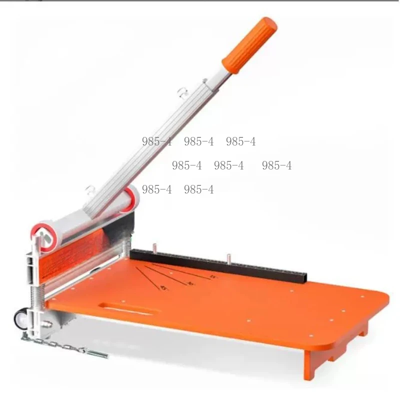 Industrial Grade Manual Guillotine Cutter, Suitable for Laminate Flooring Plastic and Wood Cutting