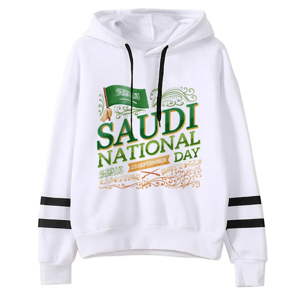 

Saudi National Day hoodie Japanese patterned streetwear harajuku teen pullover trendy Japanese comfortable elegant