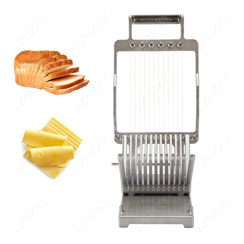 Stainless Steel Cheese Slicer AY-M04 Commercial Toast Slicer Household Manual Multifunctional Cutting Machine