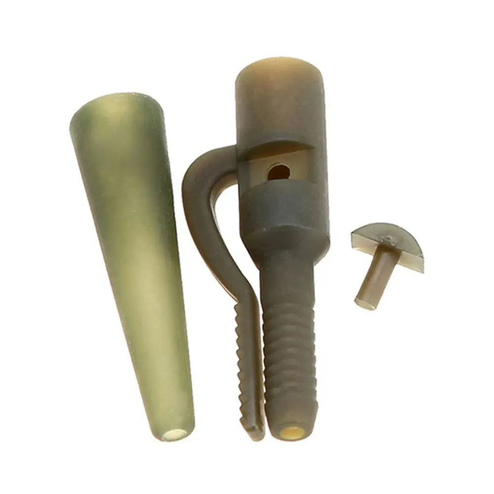 Safety Carp Rig 50pcs Lead Clips Fishing Tackle Fishing Terminal Tail Rubbers