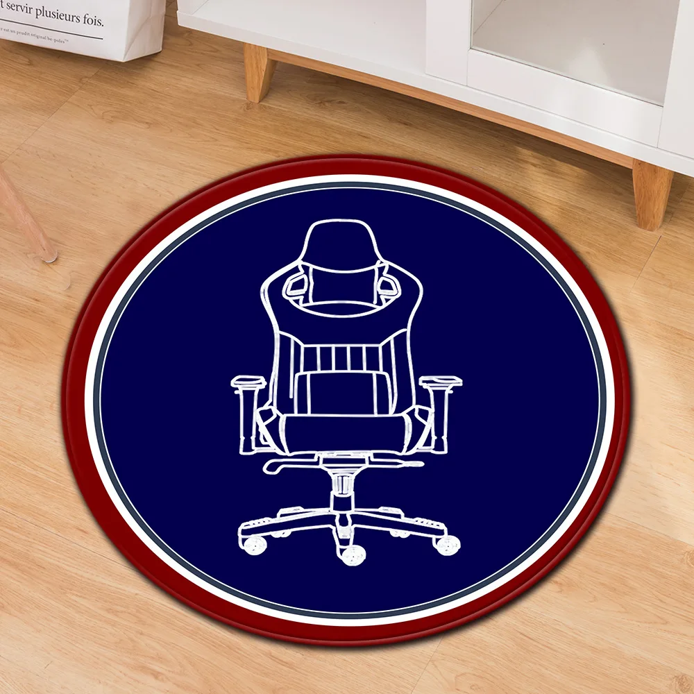 Modern Printed Carpet Computer Chair Mat Office Chair Floor Mat Door Mat Rugs and Carpets for Home Living Room Dropshipping POD