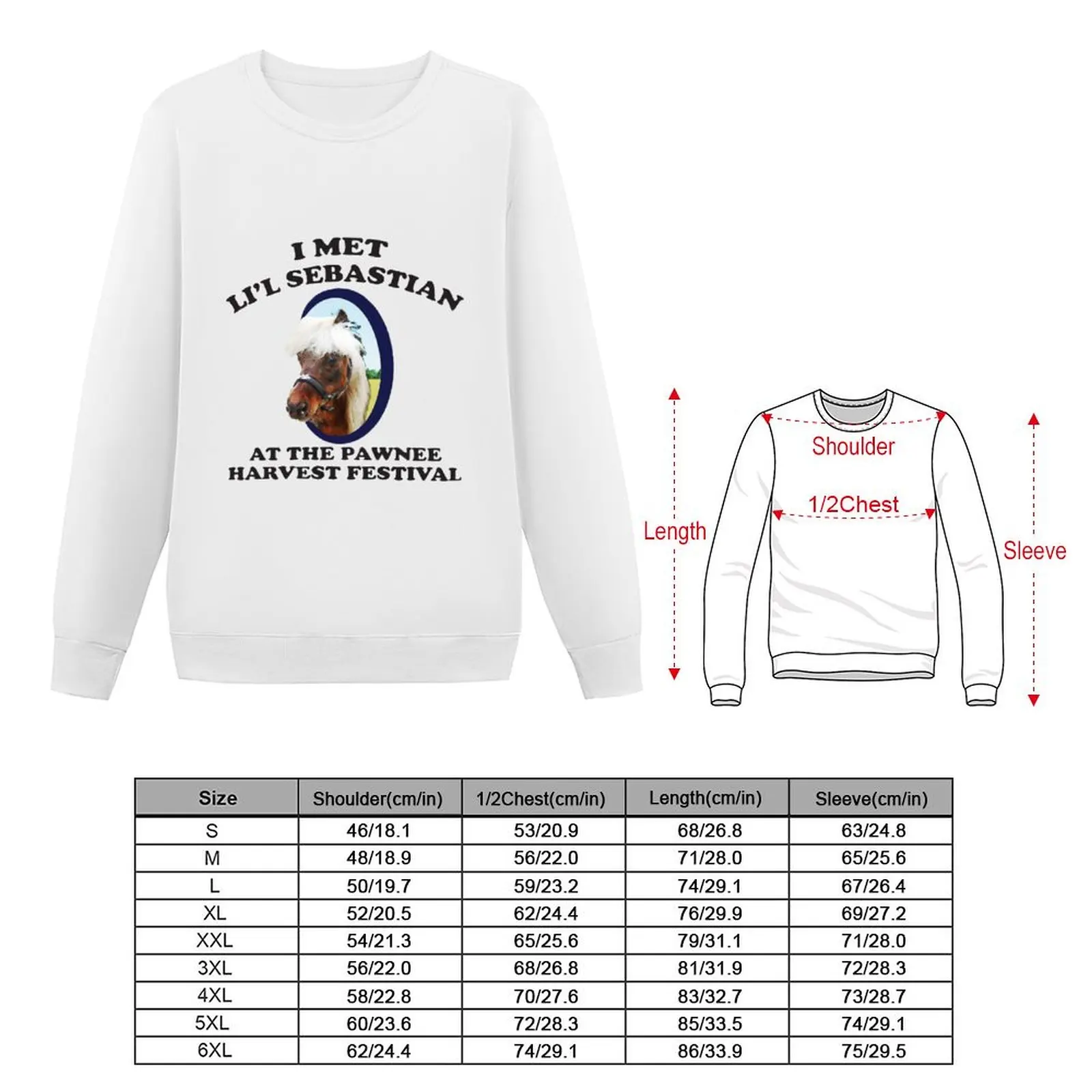 I Met Lil' Sebastian Sweatshirt men's sweat-shirt set winter clothes new hoodies and sweatshirts