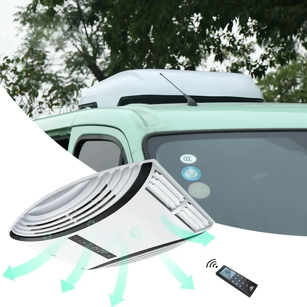 

Motorhome RV Camper Caravan air conditioner 220V 110V Parking Electric Air Conditioner Refrigeratable heating