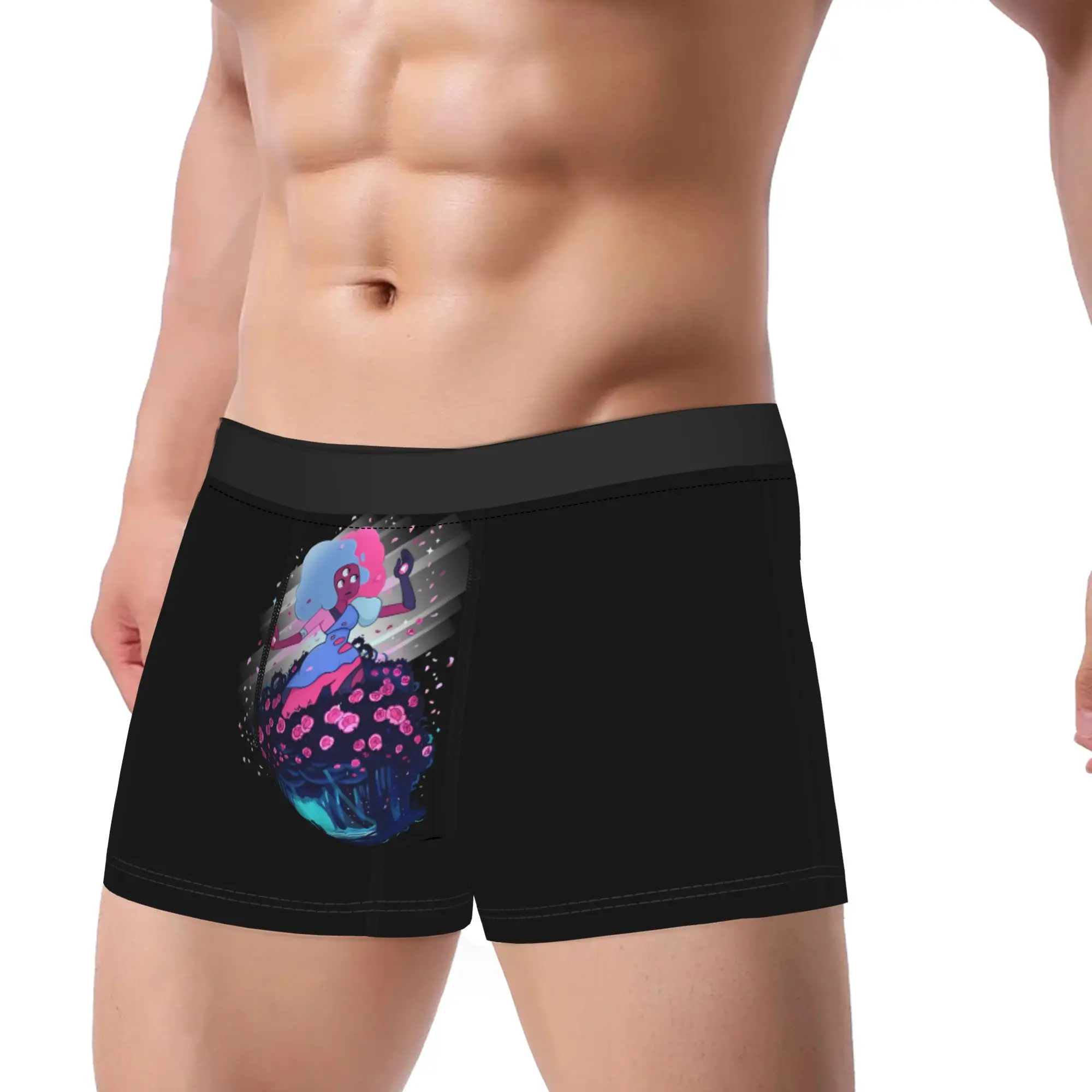 Men The Answer Boxer Briefs Shorts Panties Breathable Underwear Steven Universe Male Humor Plus Size Underpants