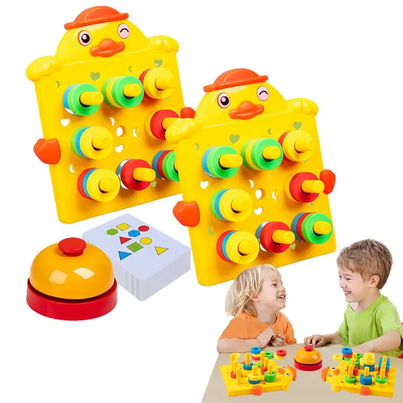 Color Matching Puzzle Creative Color Matching Board Color Matching Toys Unique Color Classification Game Educational Toys For