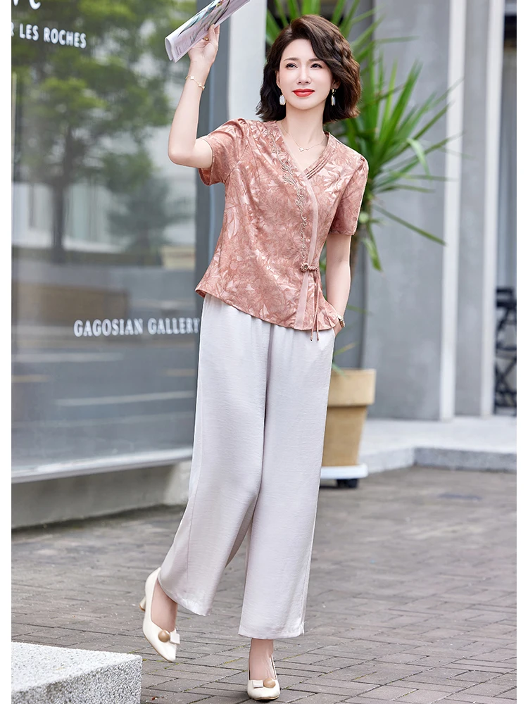 ensemble-de-tenue-d'ete-chinoise-sle-pour-femmes-haut-irt-pantalon-neuf-pieces-coupe-ample-en-fiber-de-polyester-modele-fin-nouvelle-collection