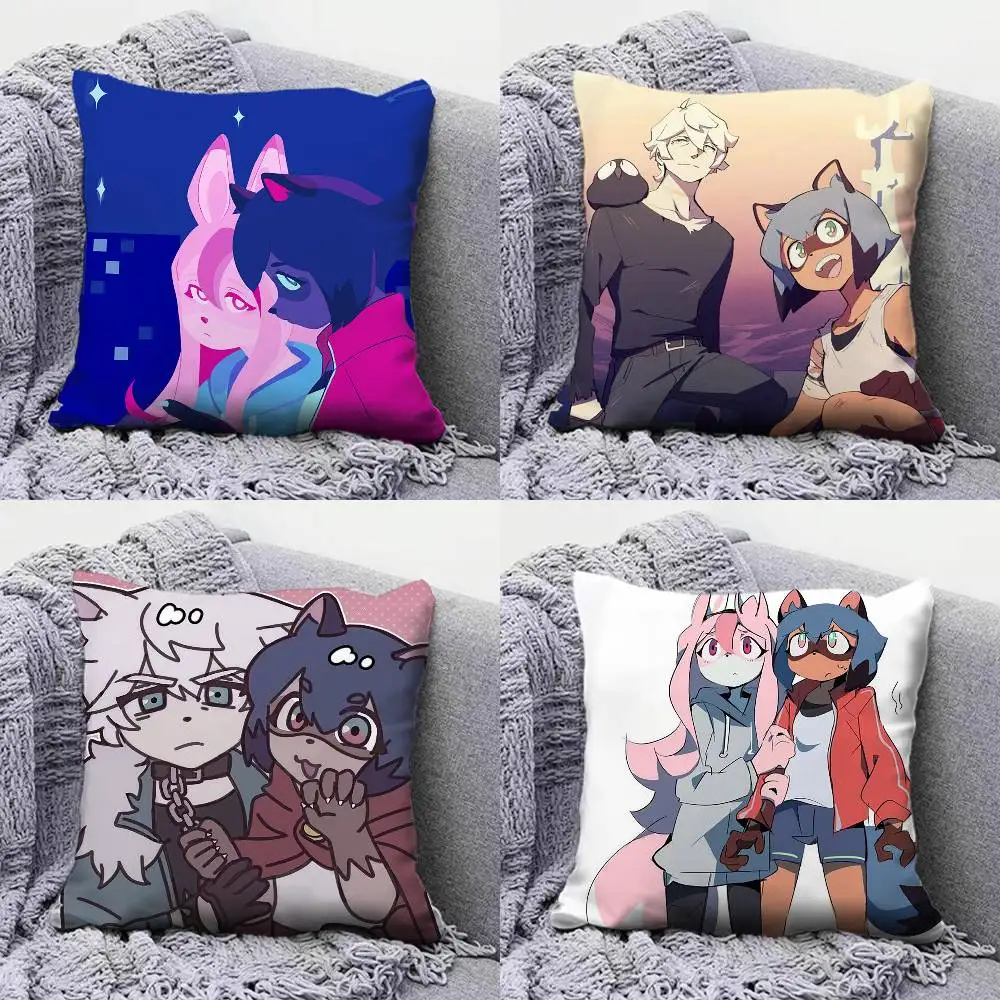 BNA Anime Michiru Shirou Home Sofa Cushion Covers and Aecorative Custom Pillow Covers
