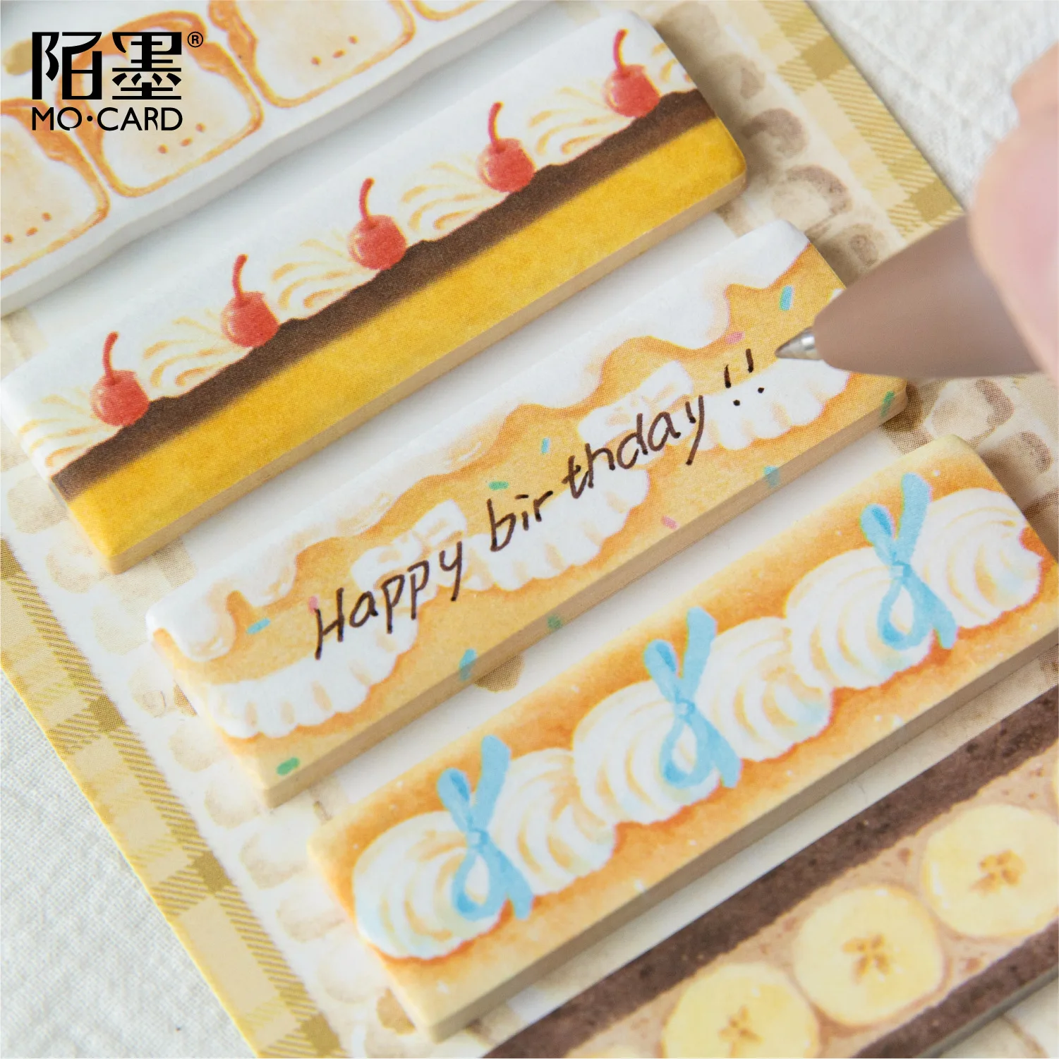 Special-shaped Index Sticky Notes, Dingding Cake Shop Series, Student Classification Key Mark Message Stickers Cute  Stationery - view 4