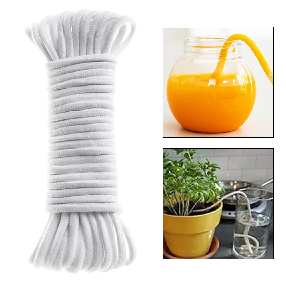 DIY Automatic Plant Watering System With 9m Absorbent Rope For Indoor Outdoor For Consistent Plant Hydration DIY Installation