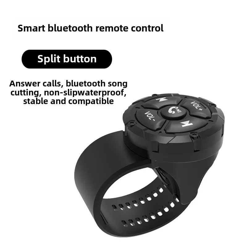 New Car Steering Wheel Bluetooth Multi-function Button Car Mobile Phone Controller Wireless Remote Control Party Control