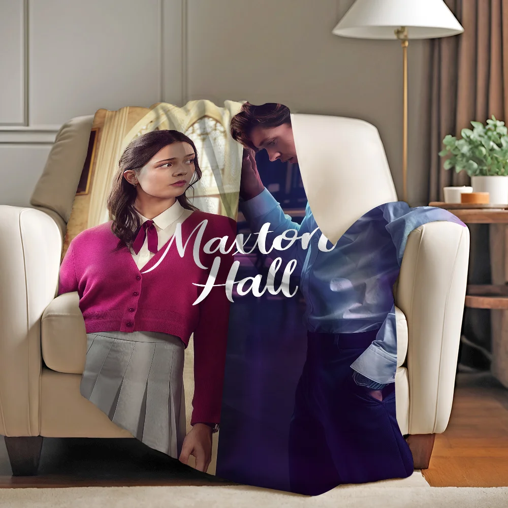 

TV Series Maxton Hall The World Between Us Blanket Warm And Soft Suitable For Bedroom Living Room Sofa Bed Office Travel Camping
