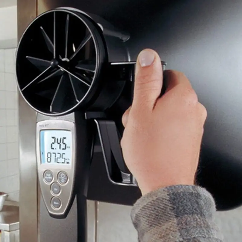مجموعة Testo 417 1200 × 200 مم و3030 مم مجموعة مقياس شدة الريح 0563 4171 مع مقياس شدة الريح Testo 417 مقياس شدة الريح 100 مم