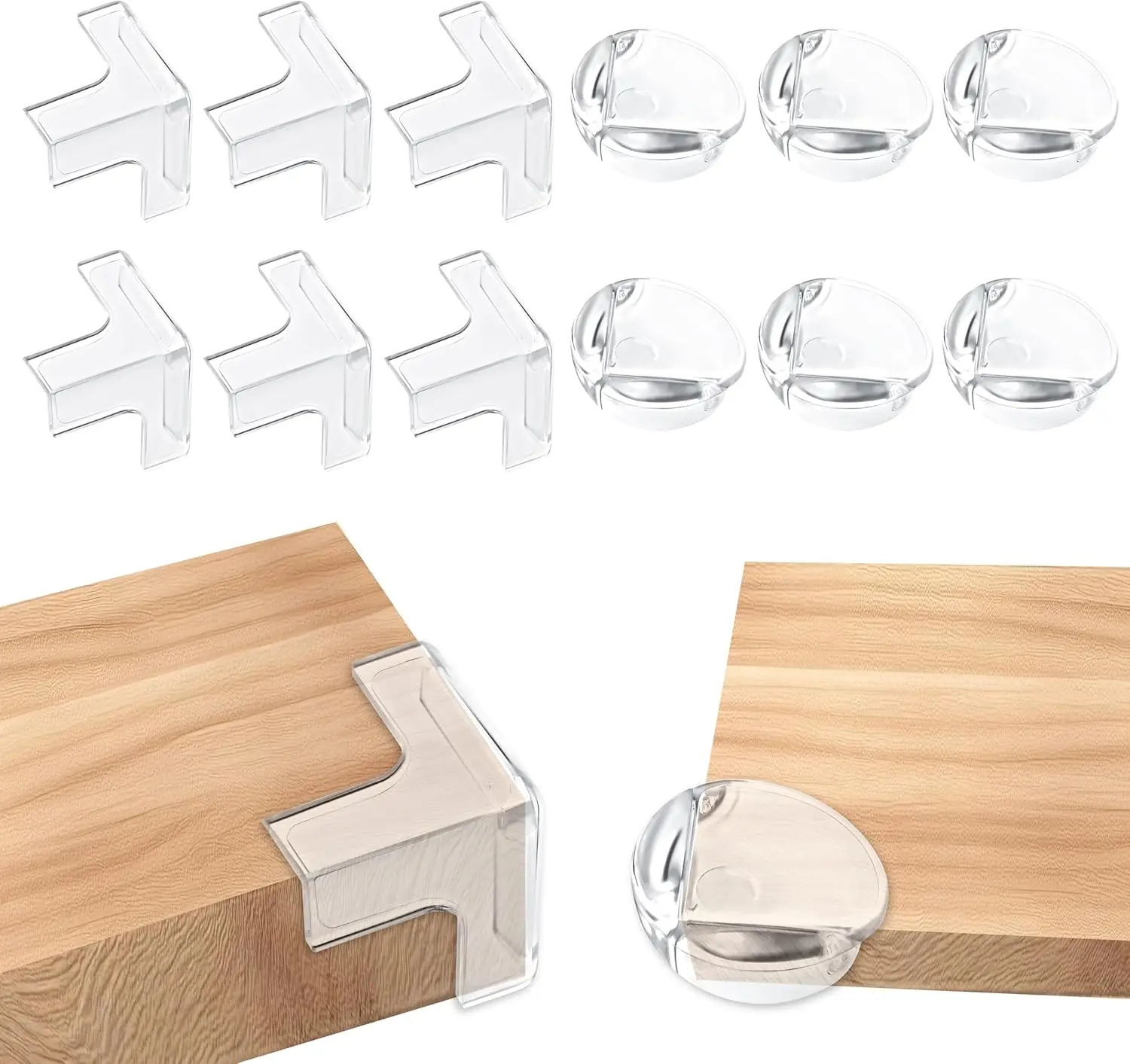 سلامة الطفل سيليكون الاطفال التدقيق حافة حامي لينة شفافة الأطفال المضادة للتصادم الجدول ركن حافة غطاء للحماية #3