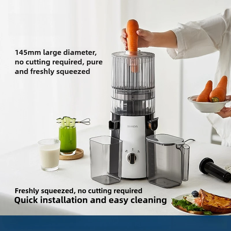 

99 Pure Juice Rate Juicer Wide Mouth Low Noise Home Automatic Easy Clean 5 Steps Fresh Juice Extractor