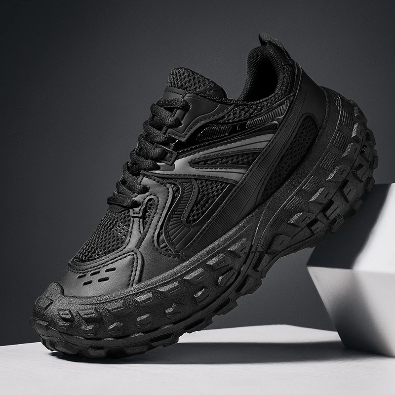 Original Men's Mesh Thick-soled Tire Shoes Casual Sports Shoes Wear-resistant Lightweight Comfortable Breathable Fashion Trend