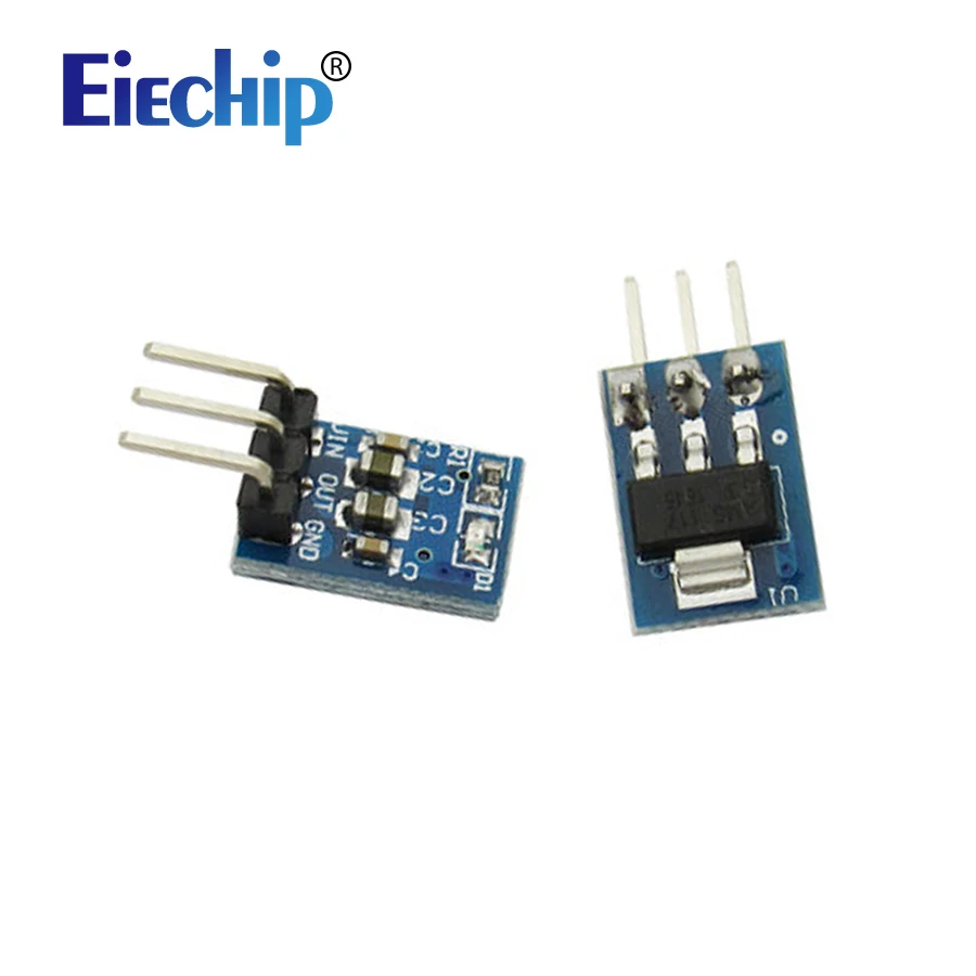 

AMS1117-3.3V DC-DC Step-Down Power Supply Module AMS1117 5V To 3.3V 800MA DC DC Buck Converter Step Down Voltage Power Board