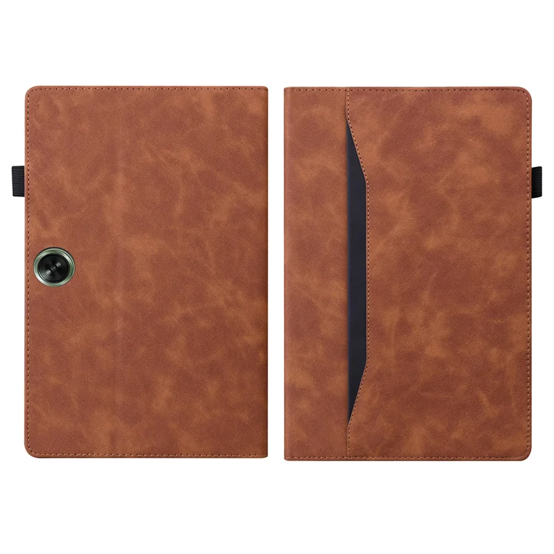 Shockproof PU Leather Case for OnePlus Pad Lite 2025 11 inch with Grip Strap Card Slots