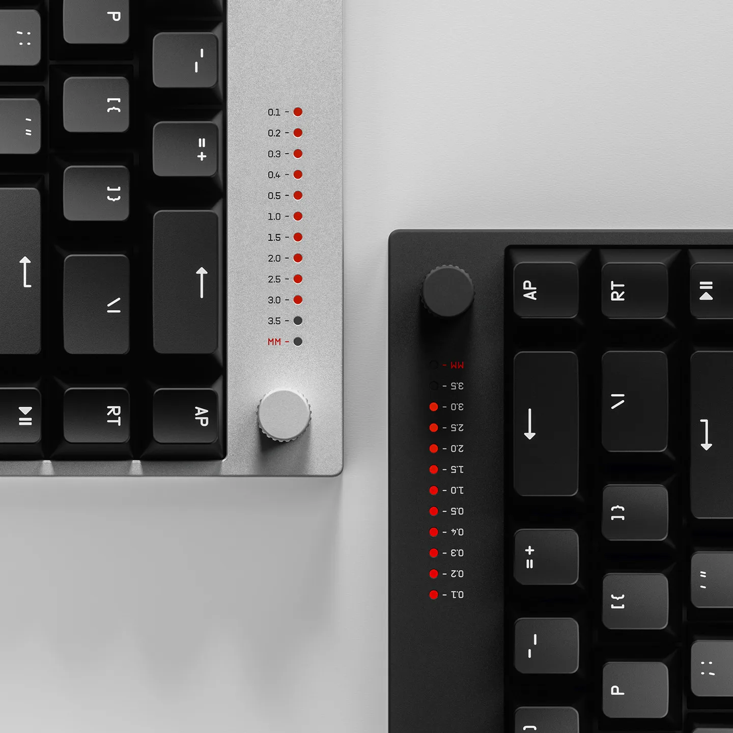 Wallhac K-001 Hall Effect Magnetic Axis Keyboard Aluminum Case 8000hz 68key Wired E-sports Keyboard Ergonomic For Pc Gamer