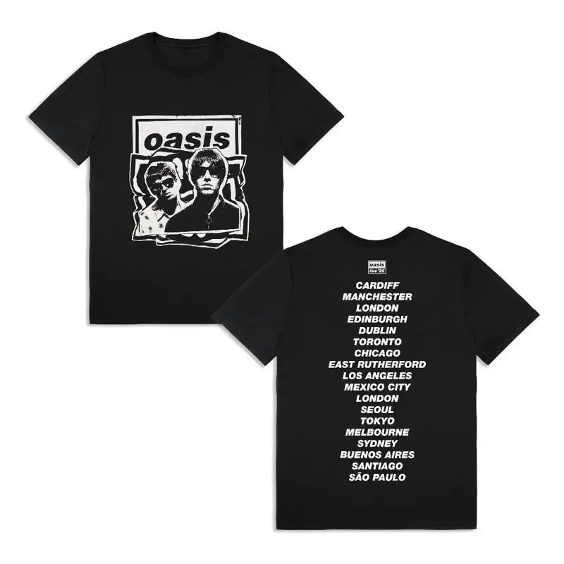 

Oasissss Live '25 Cut Out Tour 2025 T Shirt Allsize Cool Best