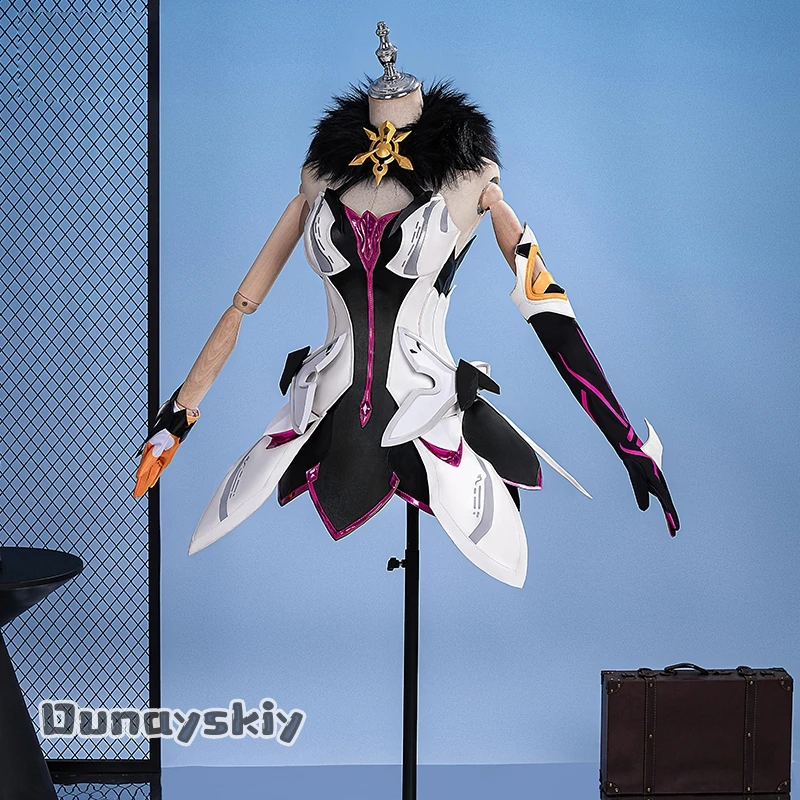 Honkai Impact 3rd Cosplays Kiana Kaslana Costum Kiana Sexy Slim Fit Battle Skirt Wig Shoe Set Halloween Disguise for Adult Women