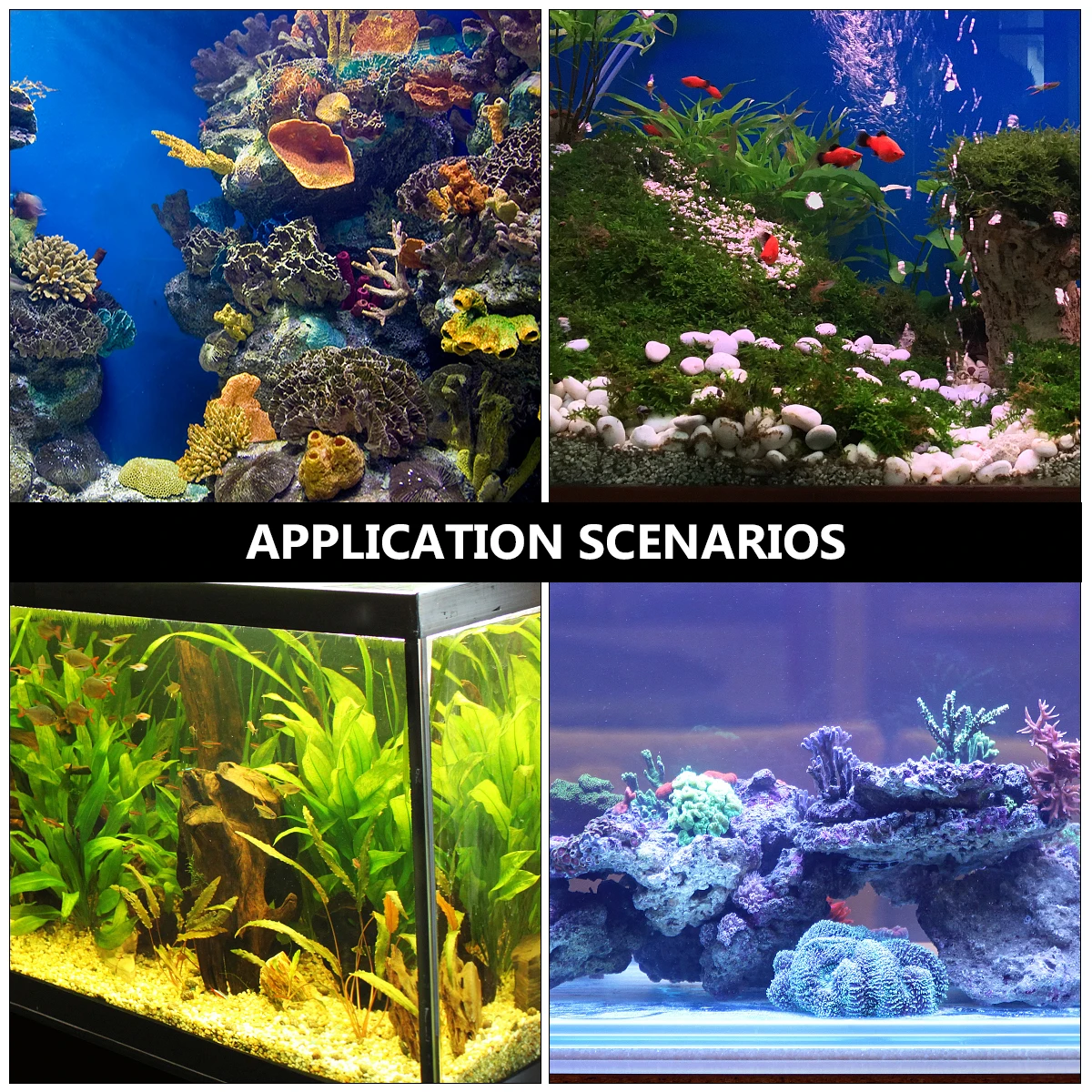 

70 Pcs Night Glow Stones Luminous Gravels Aquarium Rocks Pebbles Fish Tank Decor Colorful Eco Friendly