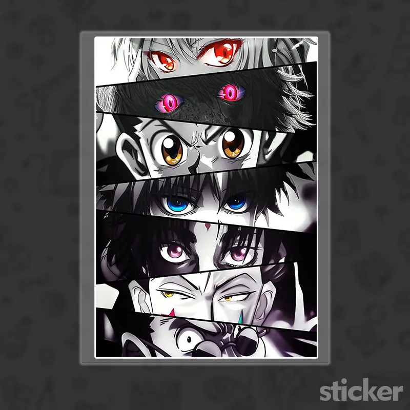 アニメコレクションナルトワンピース東京ゴースト UV 車のステッカー漫画反射ステッカー DIY 装飾防水ステッカー 1