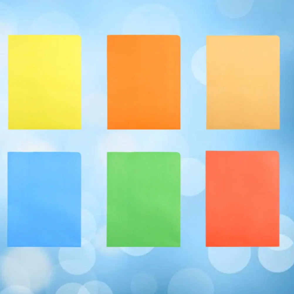 

Набор из 6 папок для документов формата А4 с 2 карманами, цветные органайзеры для документов для офиса, школы, учебы, многофункциональные держатели для отчетов, премиум-класс