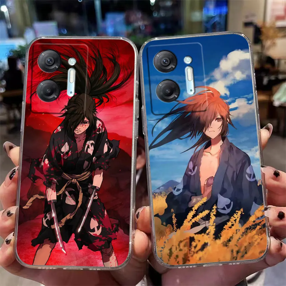 Clear Phone Case For Infinix HOT 9 10 11 12 12i 20 20s 30 30i POVA 2 3 4 PRO PLAY Case Funda Capa Shell Japanese Anime Dororo